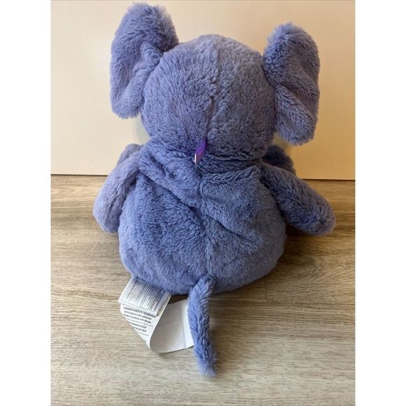 Cuddle Hugs Blue Elephant Freeze and Microwave Bean Weighted Stuffed Animal - Picture 7 of 7